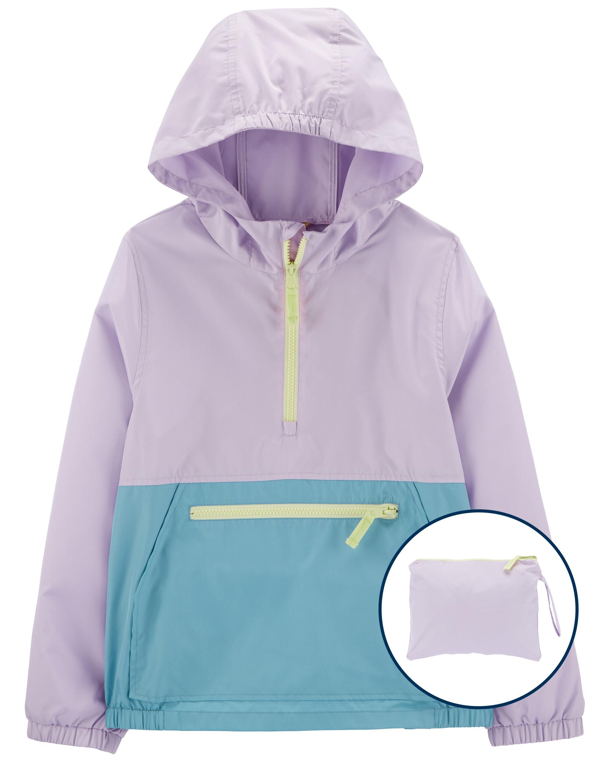 Kids pullover top windbreaker