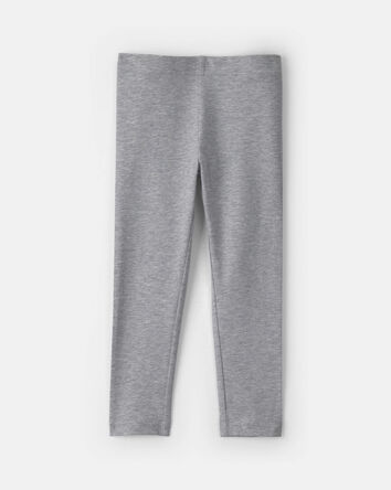 Toddler Girl Pull-On Stretch Leggings - Grey, 