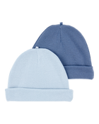 Bébé Emballage de 2 bonnets , image 1 sur 2 diapositives
