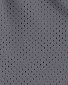 Toddler Boy Stripe Mesh Active Shorts - Grey, image 3 of 4 slides