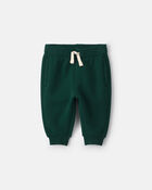 Baby Boy Fleece Pants - Green, image 1 of 4 slides