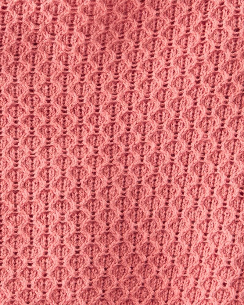 Baby 2-Piece Organic Cotton Crotchet Knit Set, image 4 of 4 slides