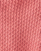 Baby 2-Piece Organic Cotton Crotchet Knit Set, image 4 of 4 slides
