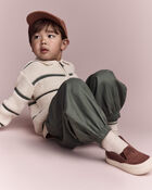 Toddler Relaxed Joggers - Sage, image 4 of 7 slides