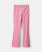 Filles - Legging extensible &agrave; jambe &eacute;vas&eacute;e - Rose, image 1 sur 3 diapositives