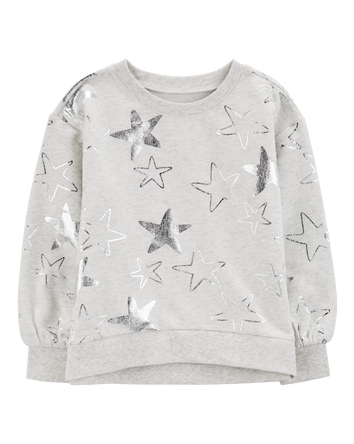 Kid Star Fleece Sweatshirt, 