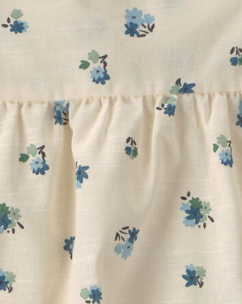 Tout-petit fille - Ensemble 2 pi&egrave;ces d&eacute;bardeur et jupe &agrave; motif floral, 