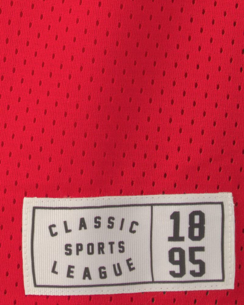 Boys Active Mesh Tank - Red, image 2 of 3 slides