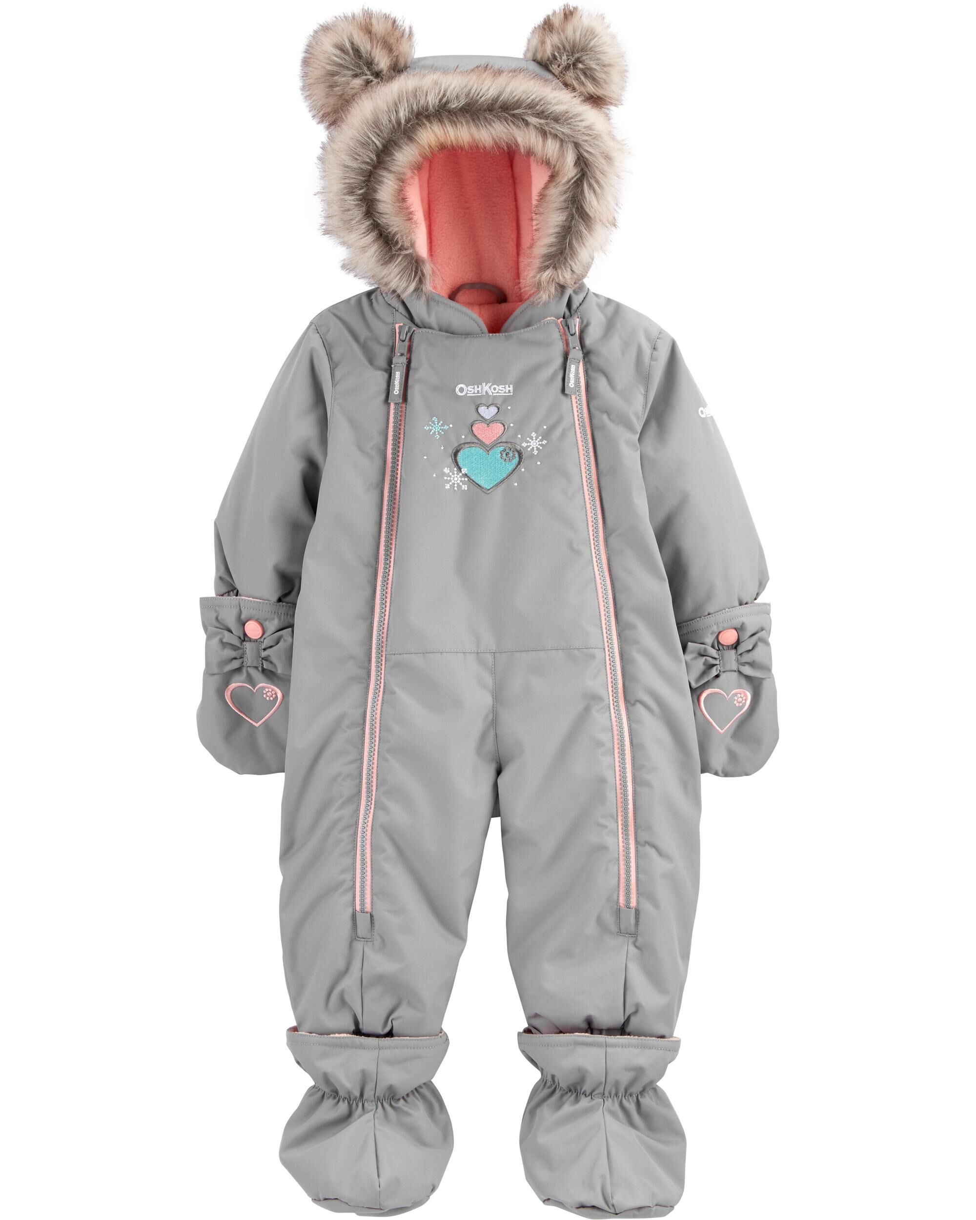 oshkosh one piece snowsuit