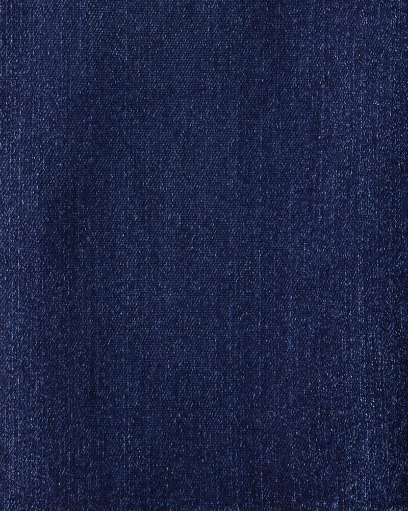 Kid Tapered Iconic Denim Joggers - Indigo Wash, image 3 of 4 slides
