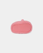 Girls Cozy Monster Slippers - Pink, image 5 of 6 slides