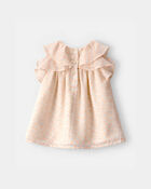 B&eacute;b&eacute; fille - Robe amble &agrave; motif floral - Rose, image 2 sur 4 diapositives