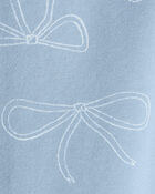 Kid Bow Print Leggings, image 3 of 4 slides