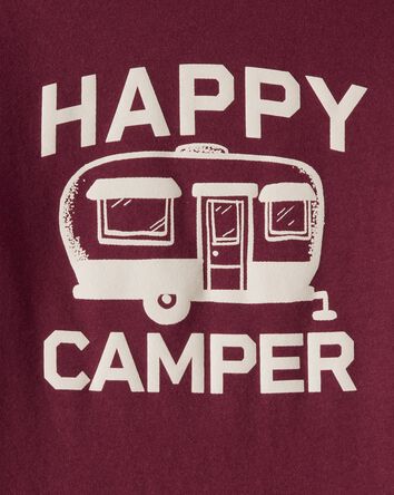 Toddler Boy Happy Camper Graphic Tee - Maroon, 
