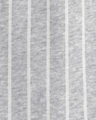Tout-petit - Pantalons en jersey fran&ccedil;ais ray&eacute;s - Gris/Blanc, image 3 sur 3 diapositives