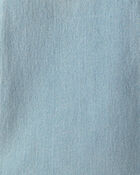 Girls Denim Flare Jeans - Light Wash, image 3 of 5 slides