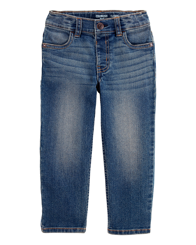 Baby Classic Jeans In Tumbled Medium Faded Wash, image 1 of 5 slides