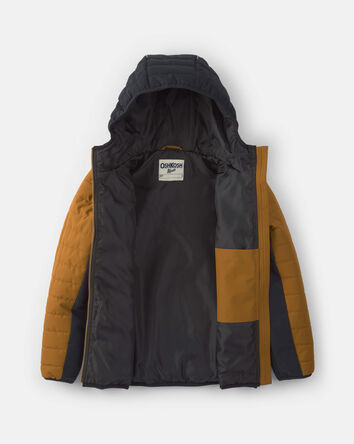 Gar&ccedil;ons - Blouson matelass&eacute; d&rsquo;&eacute;paisseur moyenne - Brun, 