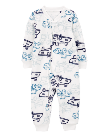 Baby 1-Piece Construction Fleece Footless Pyjamas, 