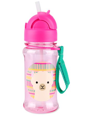 Bouteille &agrave; paille ZOO en TritanMC Renew &mdash; 12 oz Lama, 