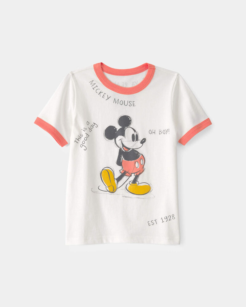 Toddler Disney&copy; Mickey Mouse Graphic Tee - White, image 1 of 3 slides