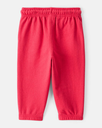Baby Boy Ready Set Play French Terry Jogger - Red, 