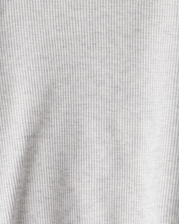 Girls 2-Piece Long-Sleeve Top & Skirt Set - Grey, 