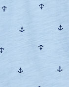 Toddler Anchor Polo Shirt - Blue, image 2 of 3 slides