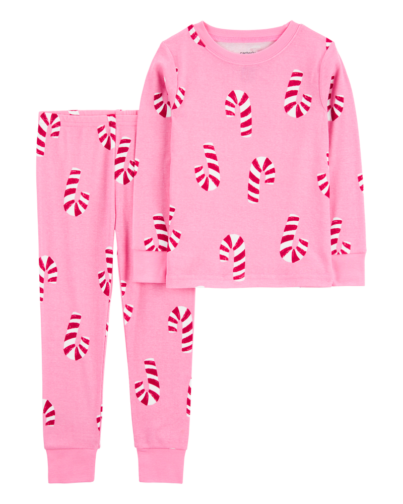 Christmas pink pajamas clearance
