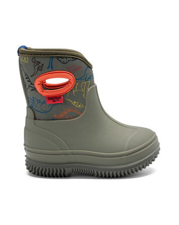 Mounty Neoprene Snow Boots - Green, 