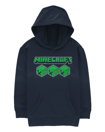 Kid Minecraft Pullover Hoodie, 
