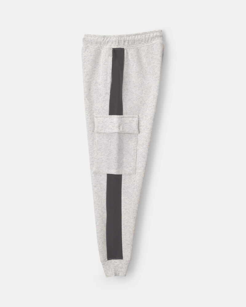 Boys Fleece Pants - Gray, image 3 of 5 slides