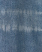 Gar&ccedil;ons - Chemise boutonn&eacute;e &agrave; manches courtes en denim teint par n&oelig;uds - Bleu, image 5 sur 5 diapositives