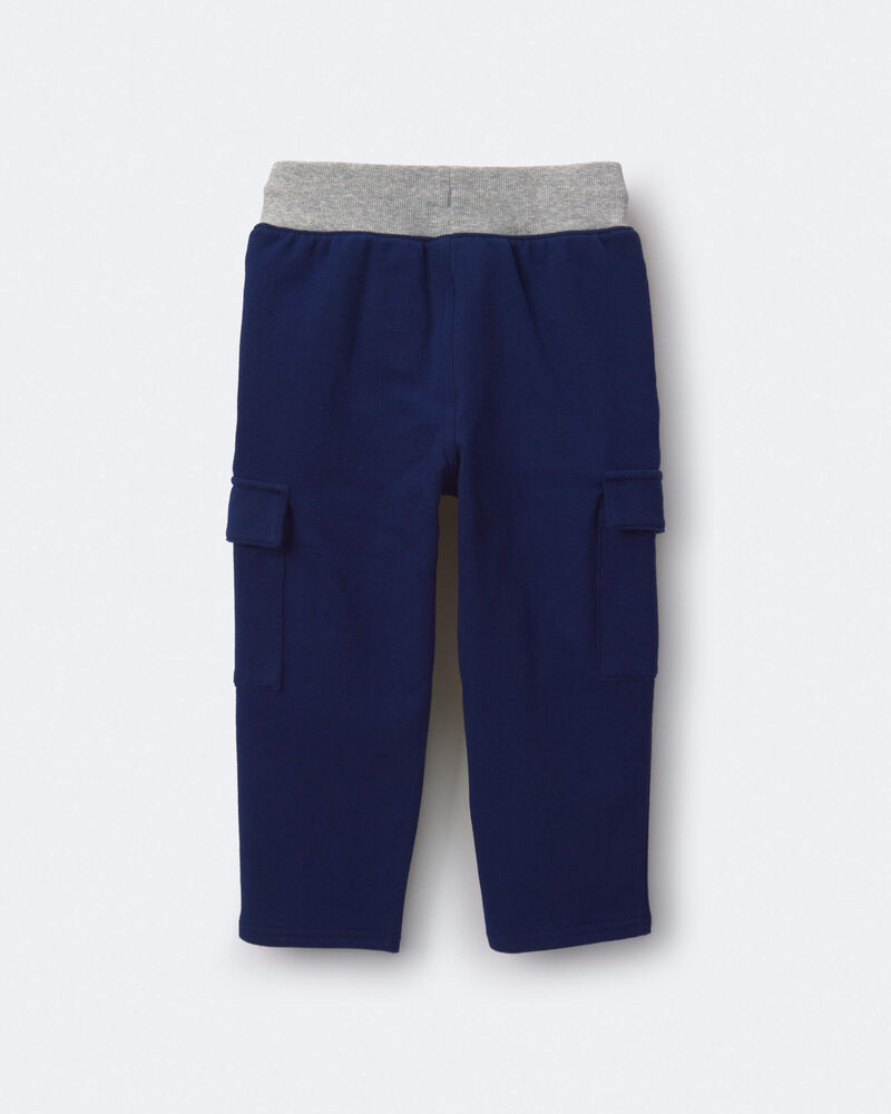 Tout-petit gar&ccedil;on - Pantalon cargo - Bleu marine, image 6 sur 7 diapositives