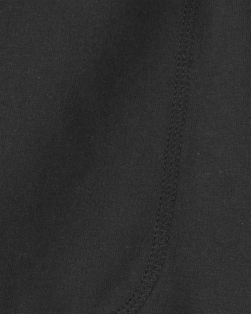 Boys French Terry Shorts - Black, image 3 of 4 slides