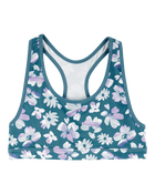 Kid Floral Sports Bra, image 1 of 4 slides
