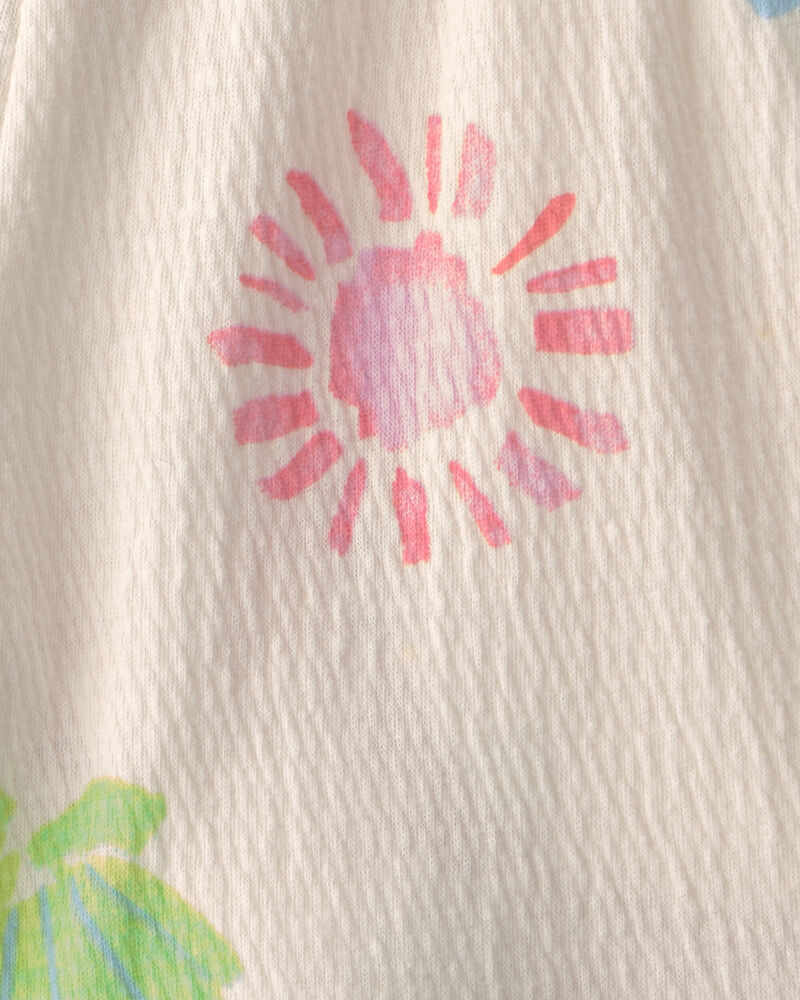 Toddler Girl Ruffle-Trim Floral Fashion Shorts, image 3 of 4 slides