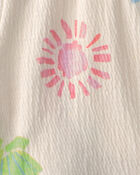 Toddler Girl Ruffle-Trim Floral Fashion Shorts, image 3 of 4 slides