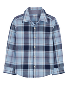 Toddler Plaid Button-Front Shirt, image 2 of 4 slides
