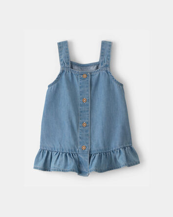 Tout-petit fille - D&eacute;bardeur en chambray, 