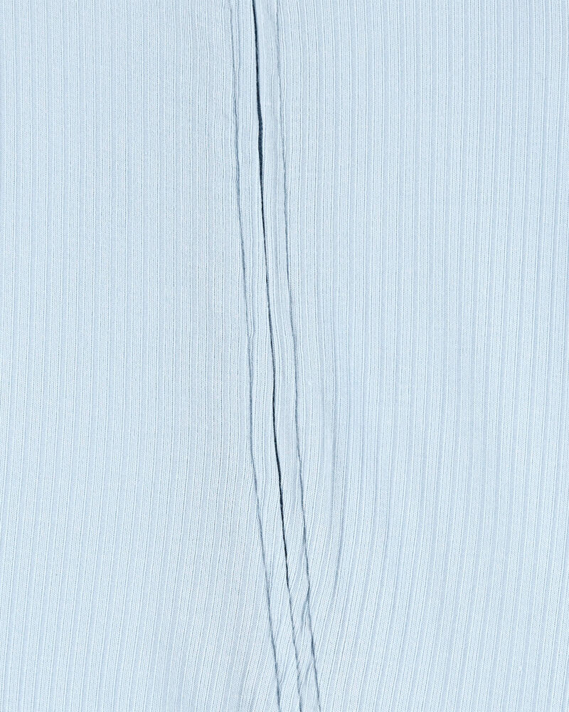 Baby Boy Solid 2-Way Zip PurelySoft Sleeper Pyjamas - Blue, image 4 of 6 slides