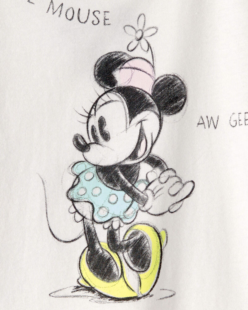 Toddler Girl Disney&copy; Minnie Mouse Graphic Tee - White, image 3 of 4 slides