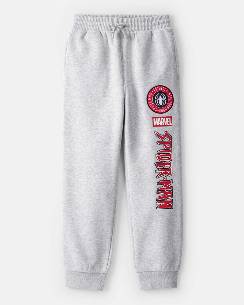 Boys &copy;Marvel Spider-Man Sweatpants - Grey, image 1 of 4 slides