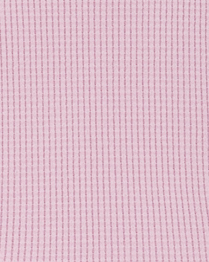 Kid Waffle Knit Thermal Long-Sleeve Tee, image 2 of 3 slides