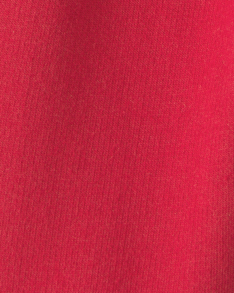 B&eacute;b&eacute; gar&ccedil;on - Pantalon en jersey bouclette - Rouge, image 4 sur 4 diapositives