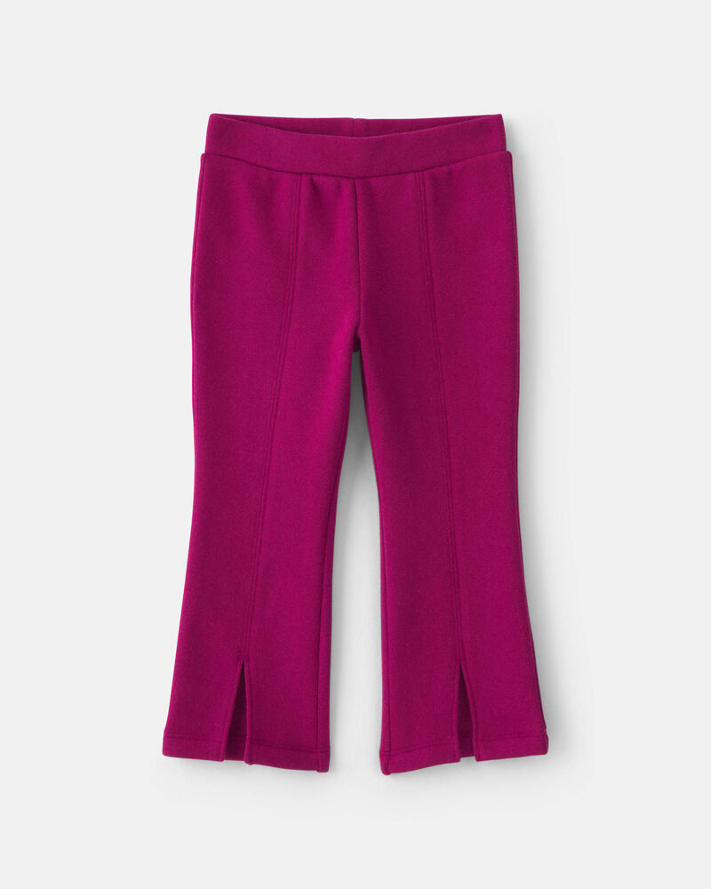 Toddler Girl 2-Piece Heart Fleece Quarter-Zip & Pant Set &ndash; Pink, image 2 of 5 slides