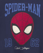 Tout-petit gar&ccedil;on - Blouson en molleton Spider-Man de &copy;Marvel - Bleu, image 6 sur 6 diapositives