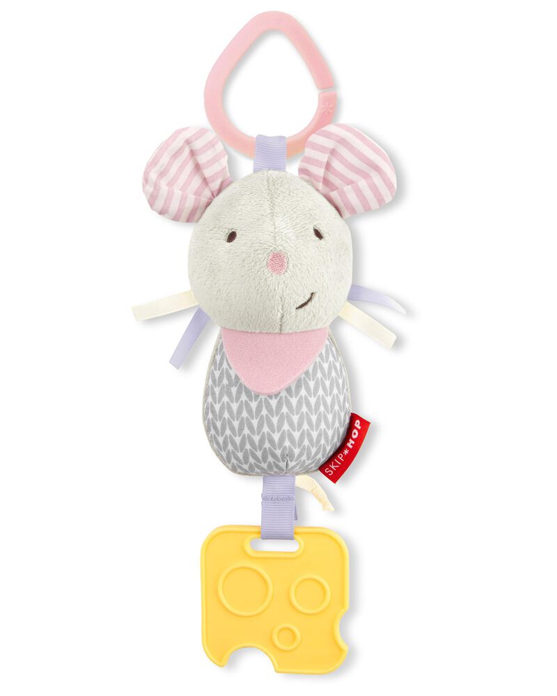 Bébé Jouet de dentition musical Bandana Buddies - souris, image 1 sur 6 diapositives