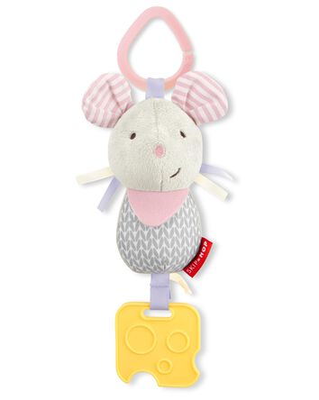 Baby Bandana Buddies Chime & Teethe Toy - Mouse, 