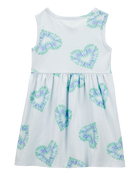 Toddler Girl Heart Tank Dress, image 2 of 4 slides